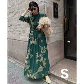 アメリヴィンテージ(Ameri VINTAGE)の新品✨Ameri VINTAGE UND CALLA FLOCKY DRESS (ロングワンピース/マキシワンピース)