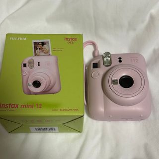 instax mini 12 BLOSSOM PINK  チェキ(フィルムカメラ)