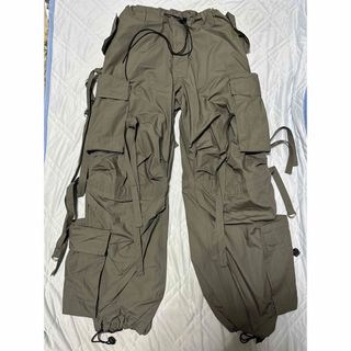 ミリタリー(MILITARY)のUK TECHNO PANTS S/M テクノパンツ イギリス なかむ(ワークパンツ/カーゴパンツ)