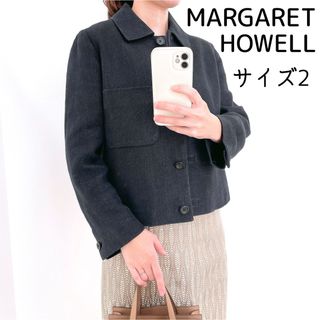 マーガレットハウエル(MARGARET HOWELL)の【美品✨】定価 50,000円❤ マーガレットハウエル✨サイズ2✨ジャケット(スプリングコート)