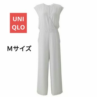 UNIQLO - UNIQLO  ユニクロ  カシュクールサロペット  オールインワン