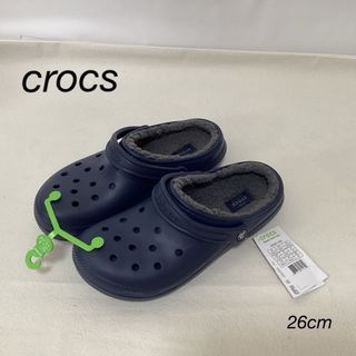 クロックス(crocs)の⭐︎新品未使用⭐︎crocs サンダル　ボア付き203591-459(サンダル)