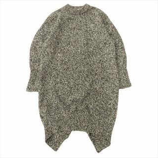 ハイク(HYKE)の美品 20aw ハイク HYKE メランジ ニット ワンピース セーター ウール(ひざ丈ワンピース)