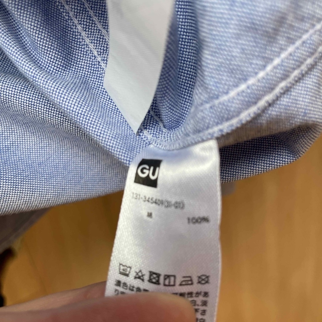 GU(ジーユー)のGU男の子オックスフォードシャツ　140 キッズ/ベビー/マタニティのキッズ服男の子用(90cm~)(ブラウス)の商品写真