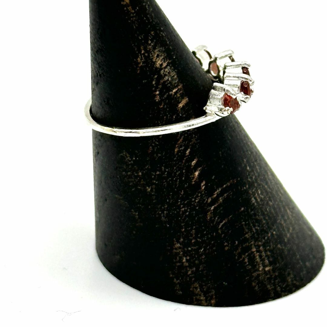 王冠エタニティリング/ガーネット レディースのアクセサリー(リング(指輪))の商品写真