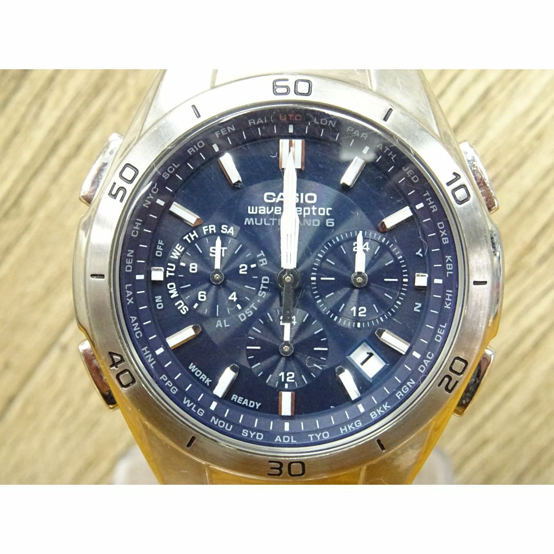 CASIO(カシオ)のK天013/ カシオ ウェーブセプター 腕時計 電波ソーラー メンズ メンズの時計(腕時計(アナログ))の商品写真