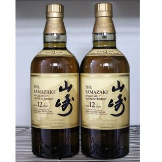 サントリー(サントリー)の2本セット サントリー 山崎12年 ウイスキー 700ml 箱無し(ウイスキー)