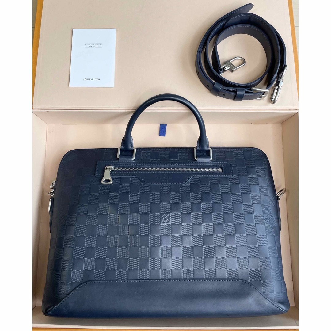LOUIS VUITTON(ルイヴィトン)のLouis Vuitton Avenue アンフィニ ブリーフ 濃紺 メンズのバッグ(ビジネスバッグ)の商品写真