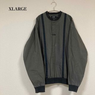 XLARGE - 激レア XLARGE エクストララージ ナイロン プルオーバー ハーフボタン