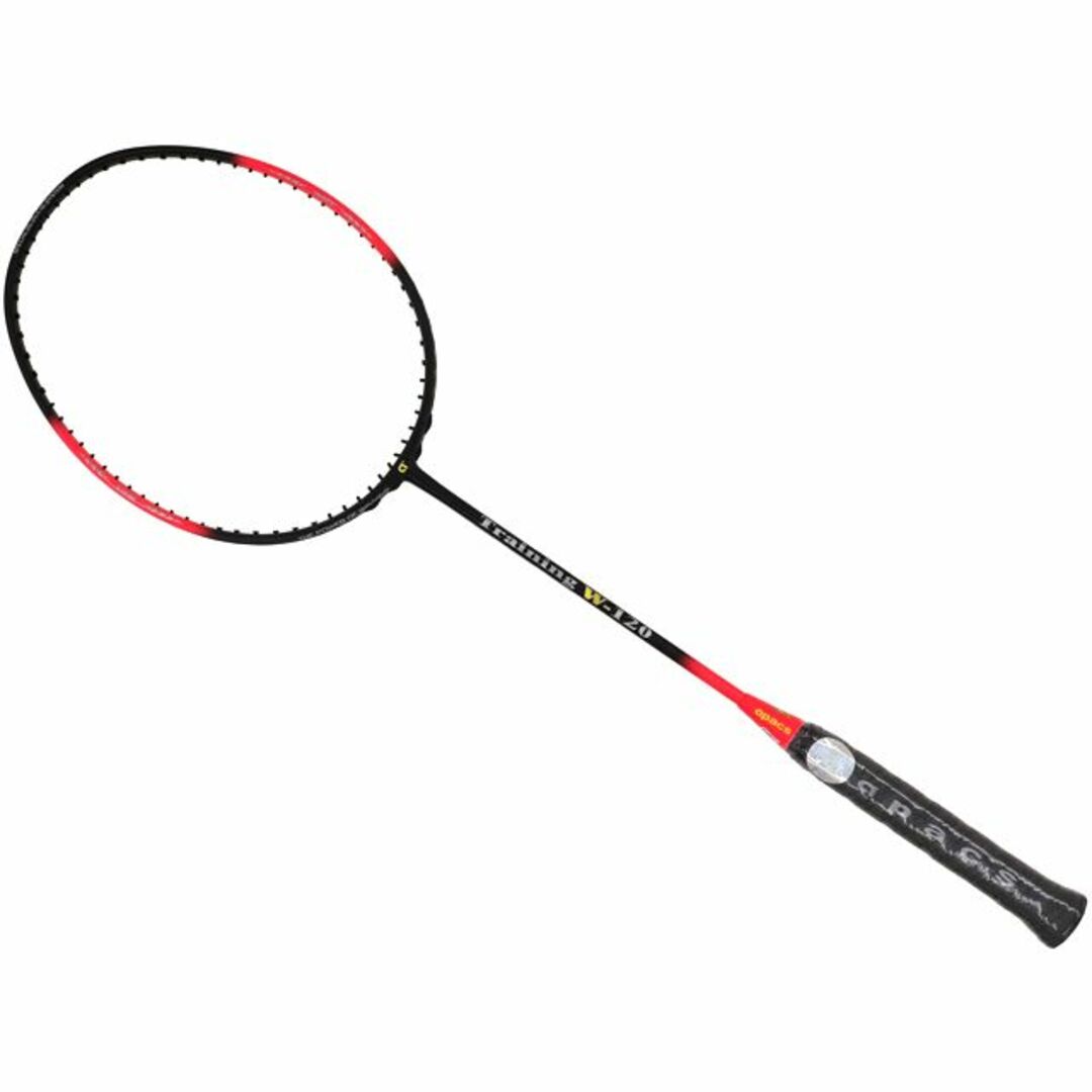 ◆apacs◆Training W-120 黒/桃◆トレーニングラケット120g スポーツ/アウトドアのスポーツ/アウトドア その他(バドミントン)の商品写真