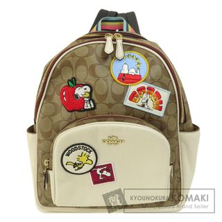 コーチ(COACH)のCOACH C4115 ピーナッツコラボ リュック・デイパック PVC レディース(リュック/バックパック)