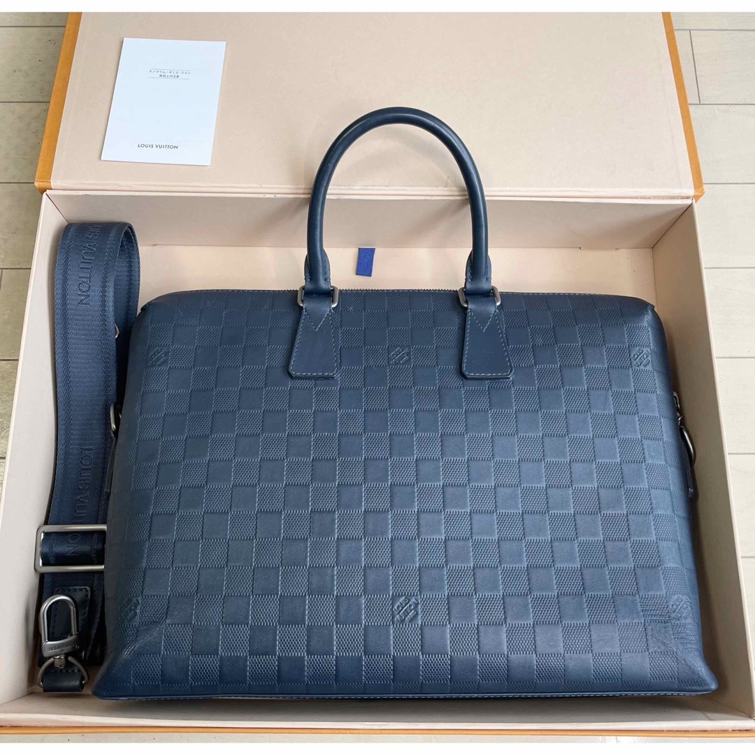 LOUIS VUITTON(ルイヴィトン)のLouis Vuitton PDJ ダミエアンフィニ ブリーフケース メンズのバッグ(ビジネスバッグ)の商品写真