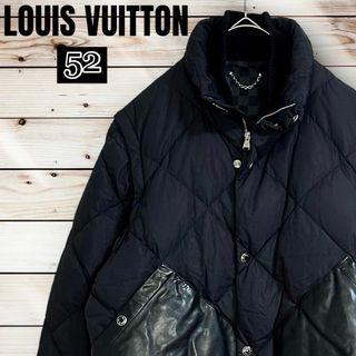 LOUIS VUITTON - 2WAY☆入手困難☆ルイヴィトン ダウンジャケット レザー 即完売モデル 美品