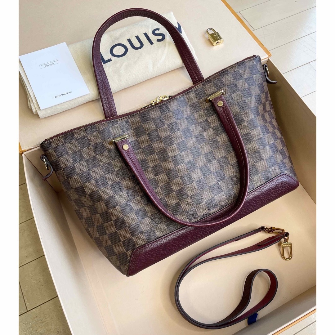 LOUIS VUITTON - Louis Vuitton Hydepark ダミエエベヌ LOUIS VUITTON - Louis Vuitton Hydepark ダミエエベヌ