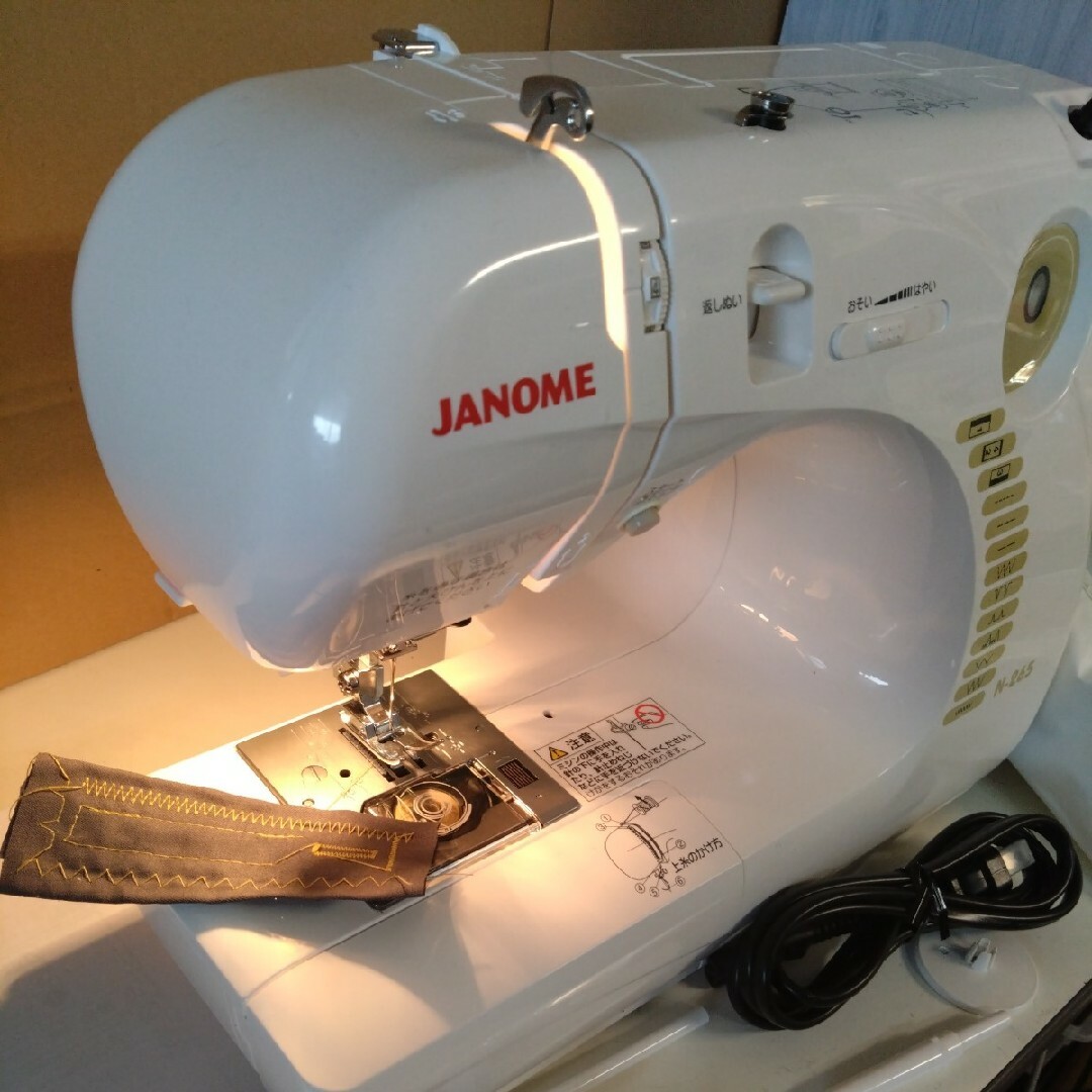 ジャノメ コンパクト電子速度制御ミシン N-265の通販 by apparel