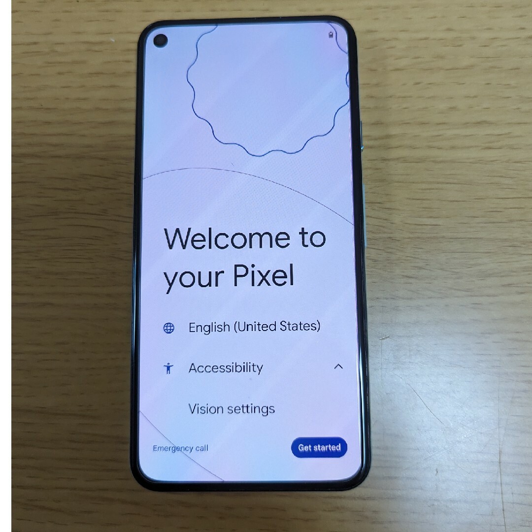 Google Pixel(グーグルピクセル)のGooglePixel5　128GB　SIMフリー スマホ/家電/カメラのスマートフォン/携帯電話(スマートフォン本体)の商品写真