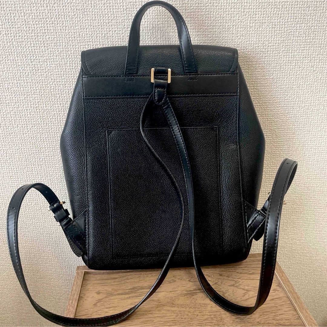 Michael Kors(マイケルコース)の【良品】MICHAEL KORS/マイケルコース リュック ブラック 定価4万程 レディースのバッグ(リュック/バックパック)の商品写真