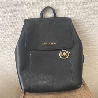 【良品】MICHAEL KORS/マイケルコース リュック ブラック 定価4万程