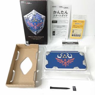 ニンテンドー2DS(ニンテンドー2DS)のNintendo　newニンテンドー2DSLL ハイリア　ゼルダの伝説　極美品(携帯用ゲーム機本体)