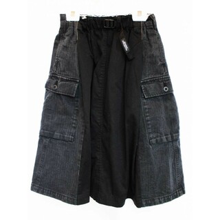 [デニム＆ダンガリー/DENIM DUNGAREE/D＆D]130cm ロングスカート 黒【中古】子供服 キッズ kids 女の子 春夏秋 bottoms 722042(スカート)