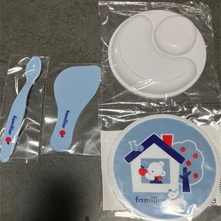 ファミリア(familiar)のfamiliar こどもちゃれんじ　はじめての離乳食セット(離乳食器セット)