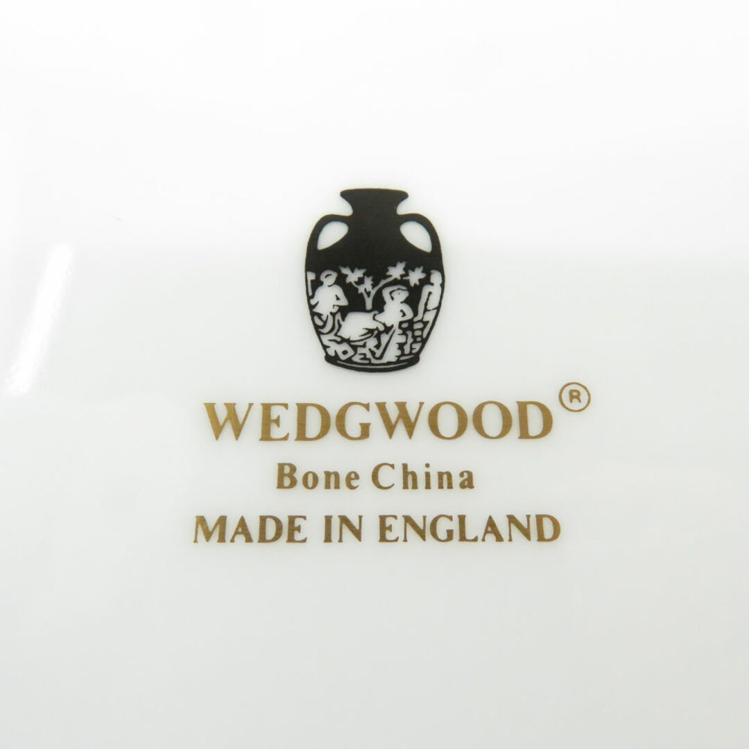 WEDGWOOD(ウェッジウッド)の美品 WEDGWOOD ウェッジウッド ユーランダーパウダーグリーン BBプレート バター＆ブレッド 大皿 SY8505K  インテリア/住まい/日用品のキッチン/食器(食器)の商品写真