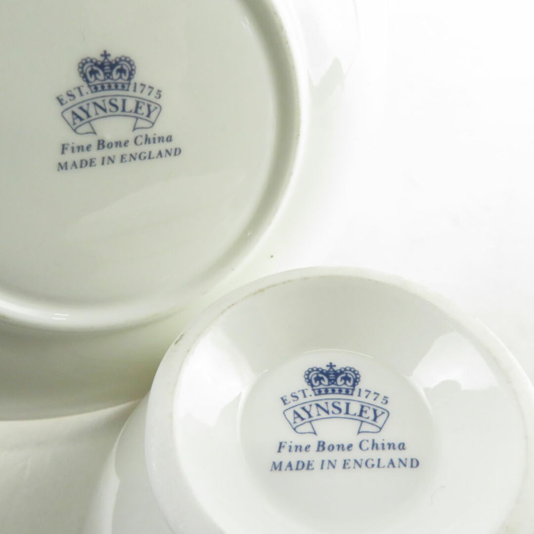 Aynsley China(エインズレイ)の美品 Aynsley エインズレイ ピンクローズ ティーカップ＆ソーサー SY8507K  インテリア/住まい/日用品のキッチン/食器(グラス/カップ)の商品写真