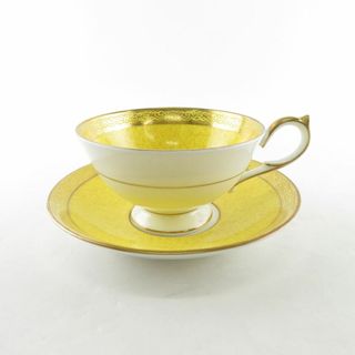 Aynsley China - 美品 Aynsley エインズレイ ピンクローズ ティーカップ＆ソーサー SY8507K 