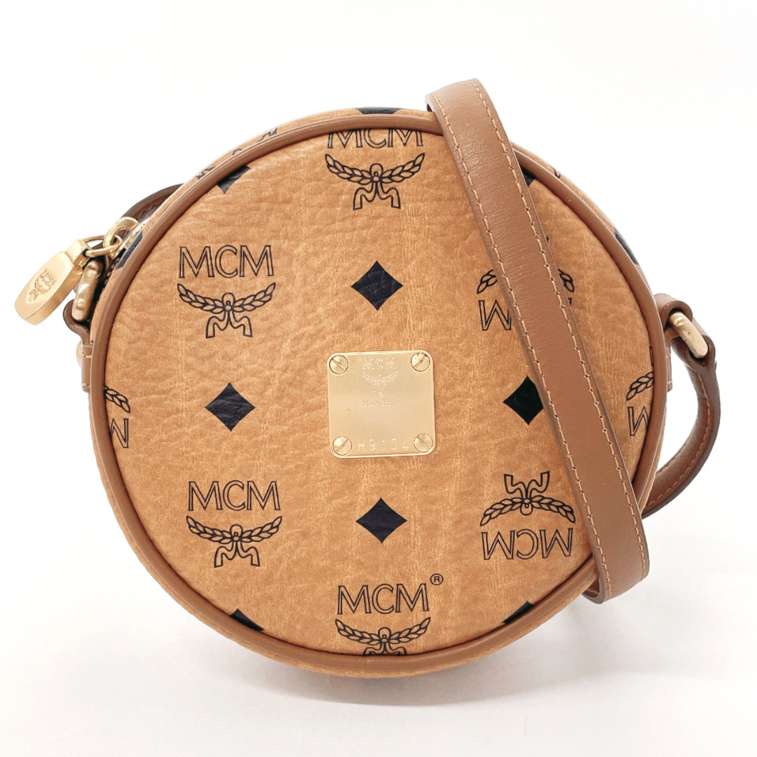 MCM(エムシーエム)のエム・シー・エム ショルダーバッグ タンバリンバッグ ヴィセトス  ブ レディースのバッグ(ショルダーバッグ)の商品写真
