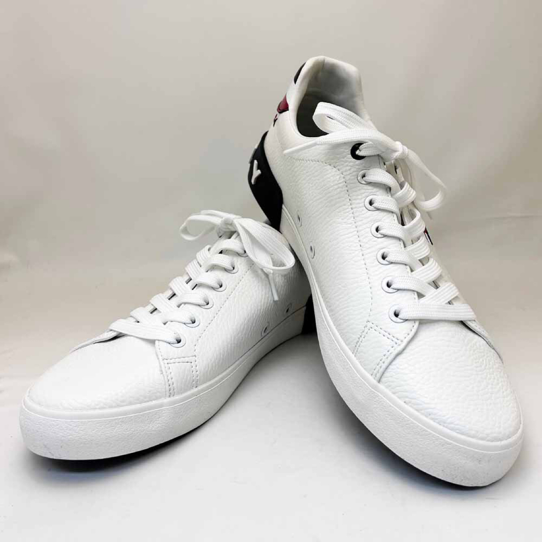 TOMMY HILFIGER(トミーヒルフィガー)の新品 トミーヒルフィガー スニーカー REZZ ホワイト 26.0cm メンズの靴/シューズ(スニーカー)の商品写真