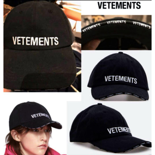 ヴェトモン(VETEMENTS)のVETEMENTS  リーボック コラボ　CAP(キャップ)