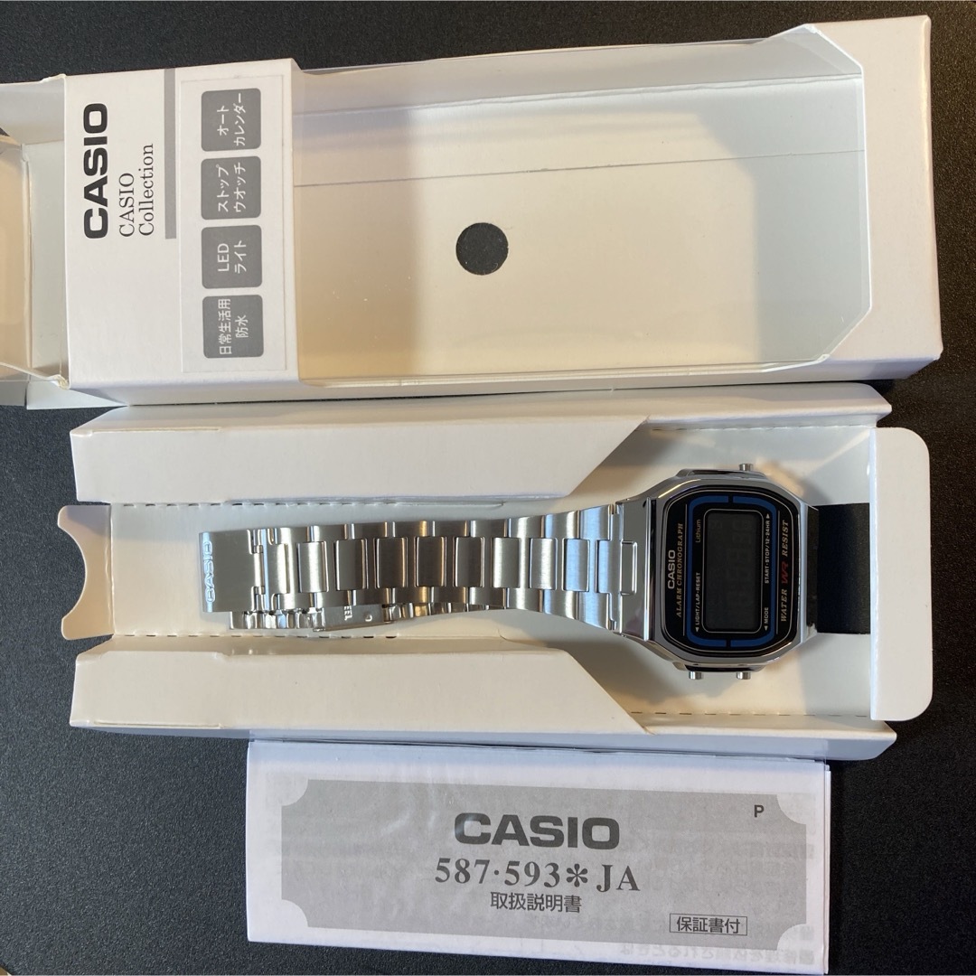 CASIO(カシオ)の【新品】カシオ チープカシオ デジタル 腕時計 黒 液晶反転 レトロ 調 メンズの時計(腕時計(デジタル))の商品写真