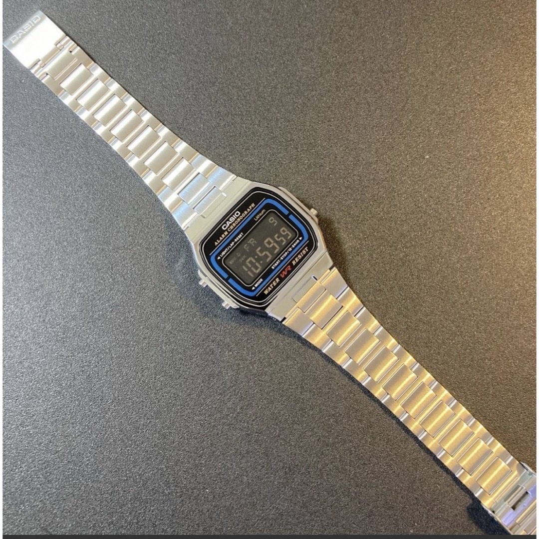 CASIO - 【新品】カシオ チープカシオ デジタル 腕時計 黒 液晶 CASIO - 【新品】カシオ チープカシオ デジタル 腕時計 黒 液晶