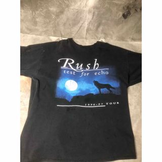 90'S ヴィンテージ TEE RUSH test for echo TOUR(Tシャツ/カットソー(半袖/袖なし))