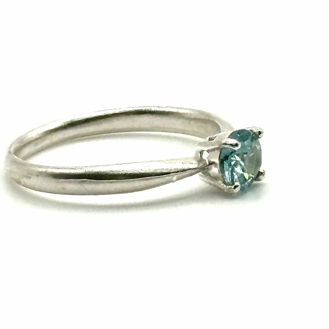 【12月誕生石】ブルージルコン0.7ctの指輪 レディースのアクセサリー(リング(指輪))の商品写真
