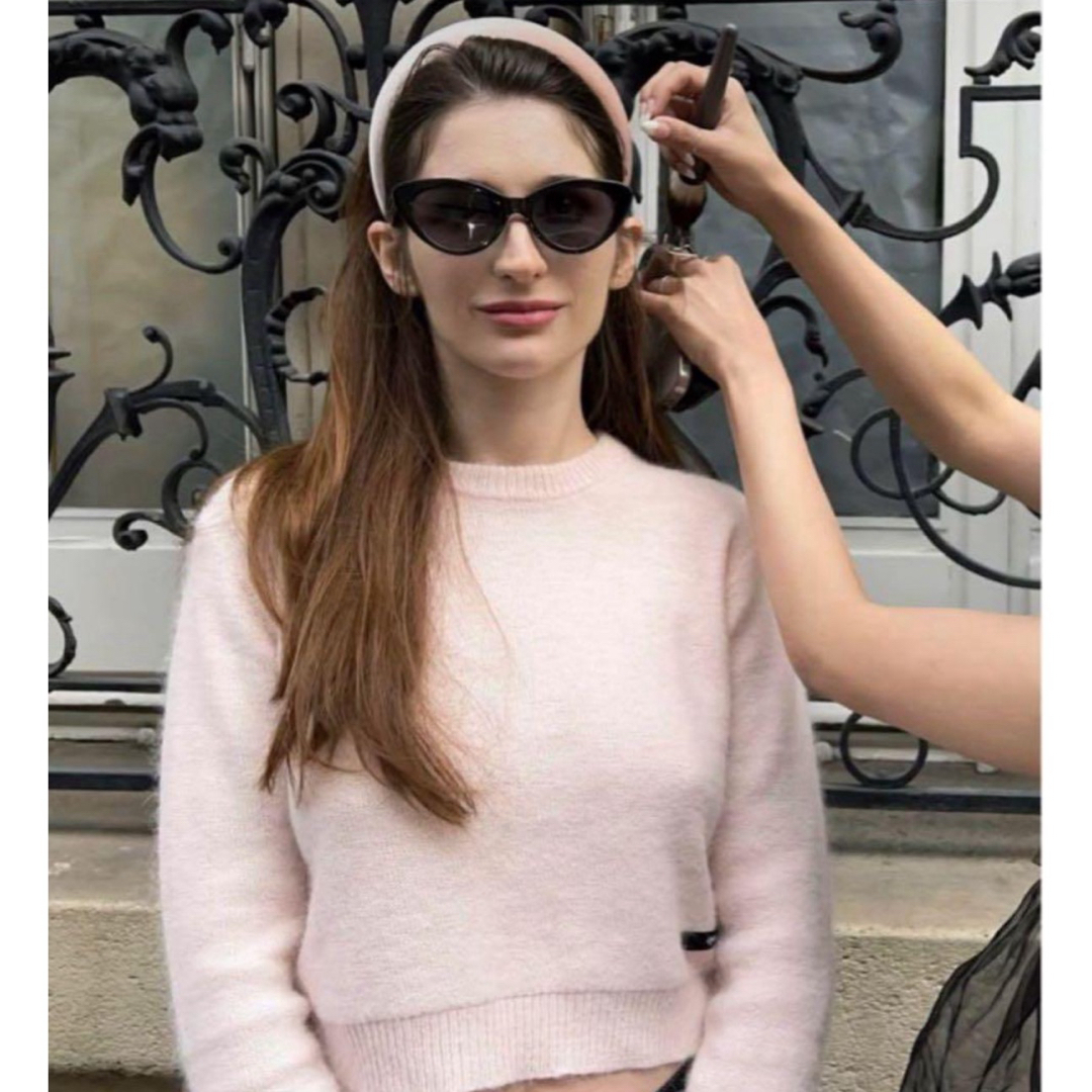 《Brigitte Bardot×épine》mohair knit  pink レディースのトップス(ニット/セーター)の商品写真