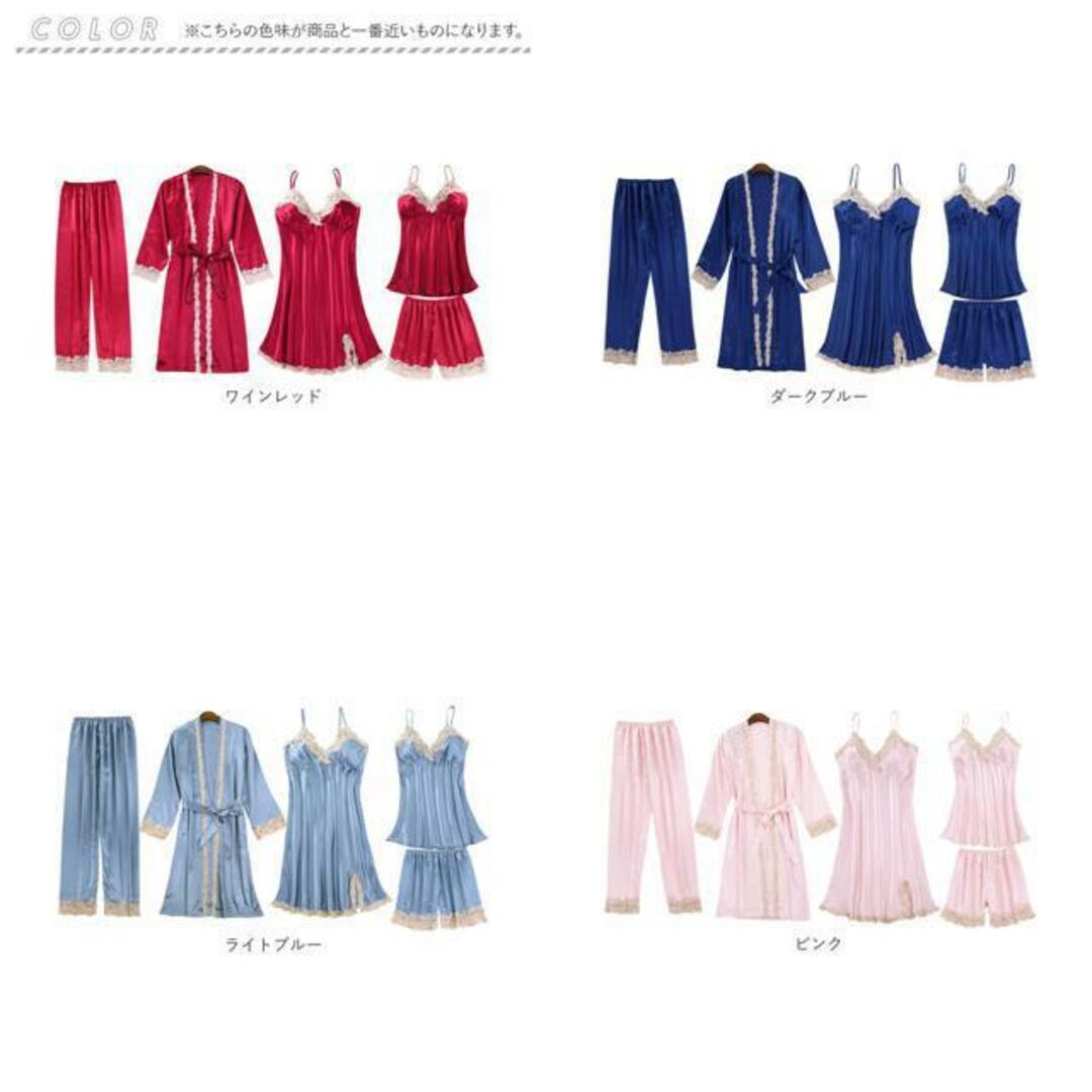 【並行輸入】ナイトウェア 5点セットnightwear939m5 レディースのルームウェア/パジャマ(パジャマ)の商品写真