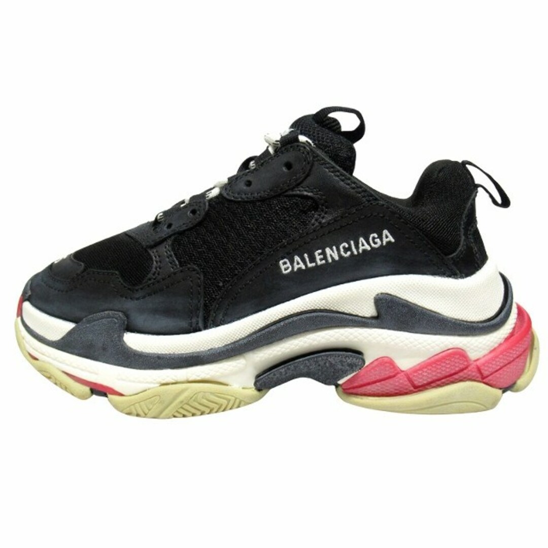 Balenciaga(バレンシアガ)の良品 バレンシアガ  トリプルS スニーカー ヴィンテージ加工 524037▼３ レディースの靴/シューズ(スニーカー)の商品写真