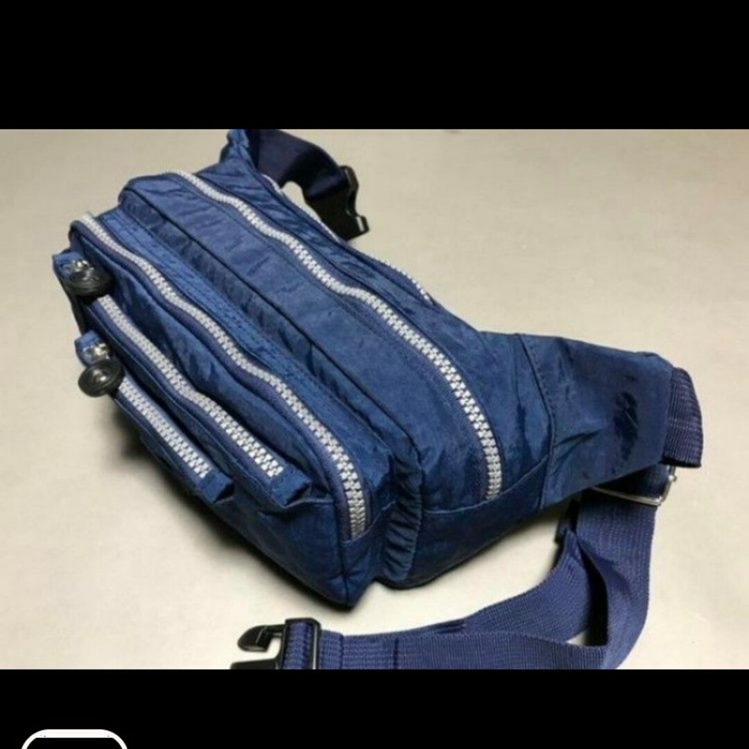 【送料無料】1000円ポッキリ価格 ブルーのみ2wayショルダーバッグウエストバ メンズのバッグ(ウエストポーチ)の商品写真