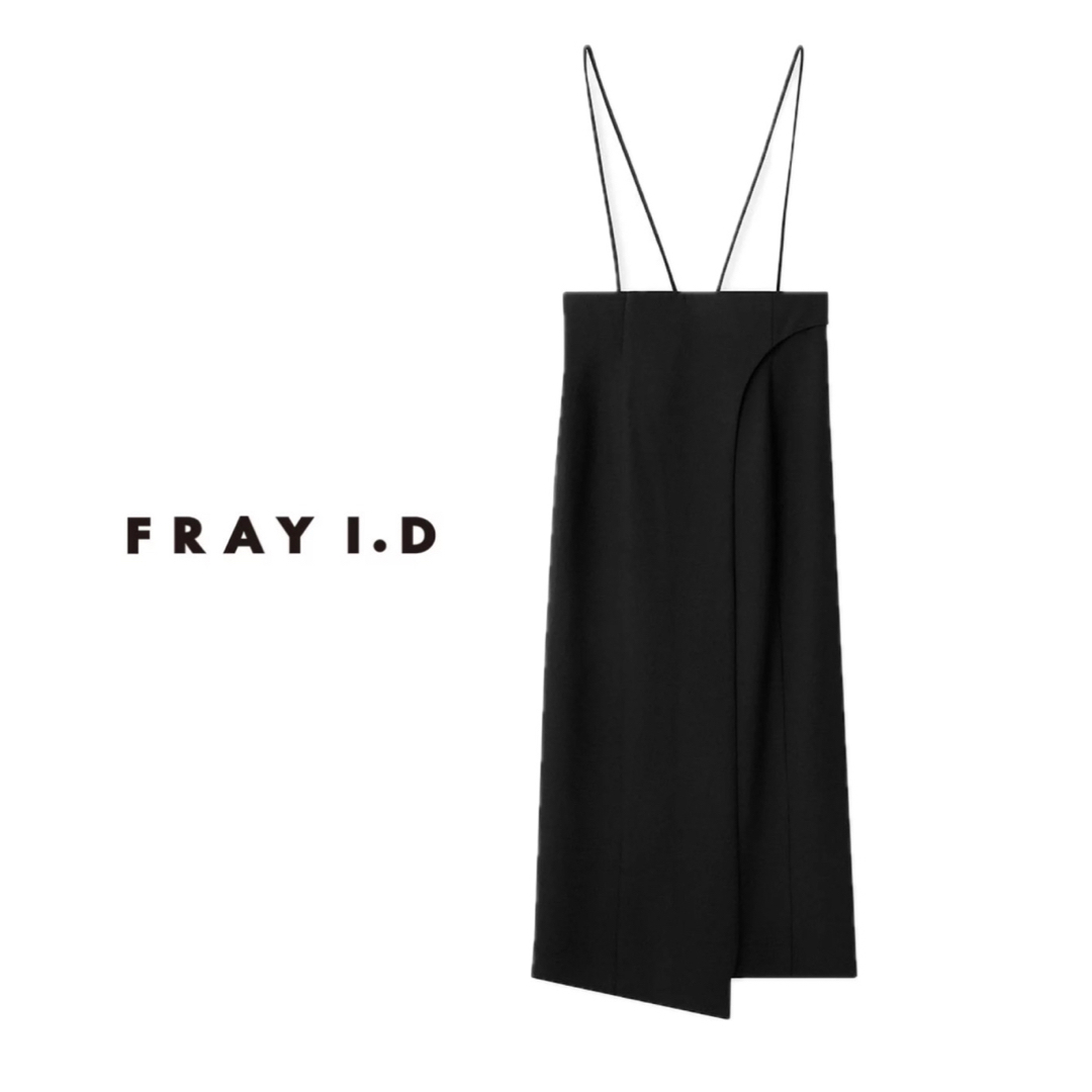 FRAY I.D(フレイアイディー)のFRAY I.D カッティングデザインハイウエストスカート レディースのスカート(ロングスカート)の商品写真