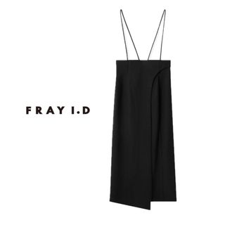 フレイアイディー(FRAY I.D)のFRAY I.D カッティングデザインハイウエストスカート(ロングスカート)