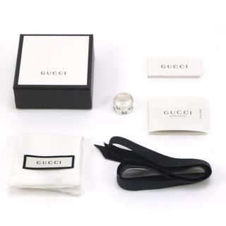 Gucci - 【超美品】GUCCI Gリング(実寸8号)指輪 男女兼用 シルバー Gucci - 【超美品】GUCCI Gリング(実寸8号)指輪 男女兼用 シルバー