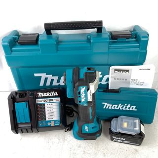 Makita - ＊＊MAKITA マキタ 18V 充電式マルチツール (バッテリ1個・先端工具・ケース・充電器付） TM52DRG ブルー