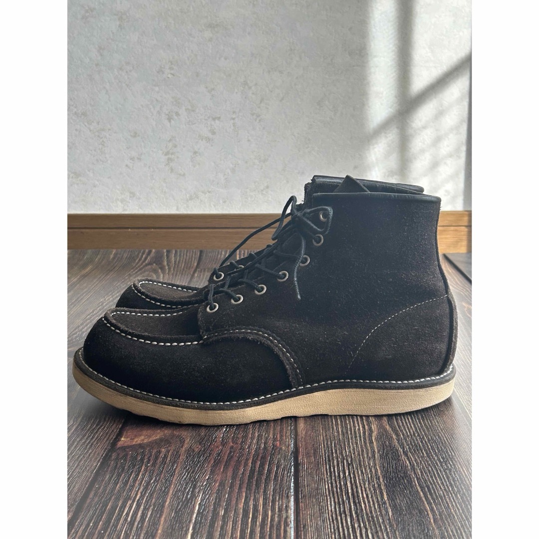 REDWING(レッドウィング)の【廃盤】RED WING アイリッシュセッター 8874 スウェード 黒 メンズの靴/シューズ(ブーツ)の商品写真