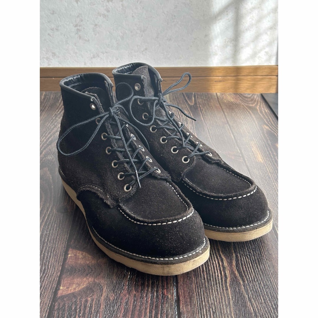 REDWING(レッドウィング)の【廃盤】RED WING アイリッシュセッター 8874 スウェード 黒 メンズの靴/シューズ(ブーツ)の商品写真