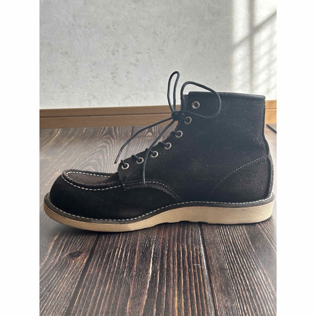 REDWING(レッドウィング)の【廃盤】RED WING アイリッシュセッター 8874 スウェード 黒 メンズの靴/シューズ(ブーツ)の商品写真