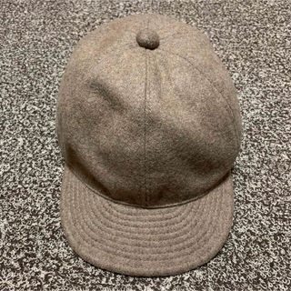 HIGHER MELTON CAP BEIGE(キャップ)