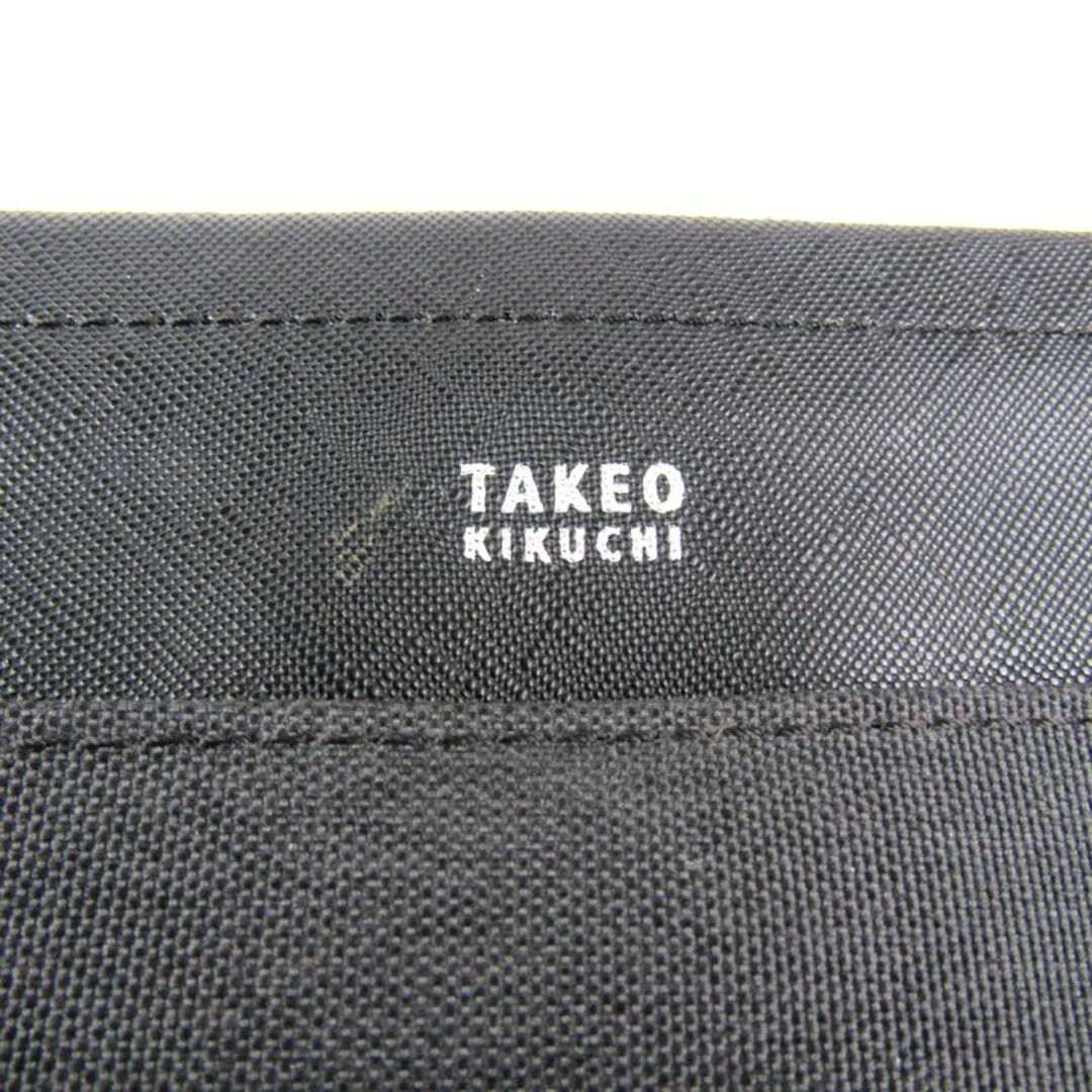TAKEO KIKUCHI(タケオキクチ)のタケオキクチ ショルダーバッグ サコッシュ 斜め掛け ブランド 鞄 カバン 黒 メンズ ブラック TAKEO KIKUCHI メンズのバッグ(ショルダーバッグ)の商品写真