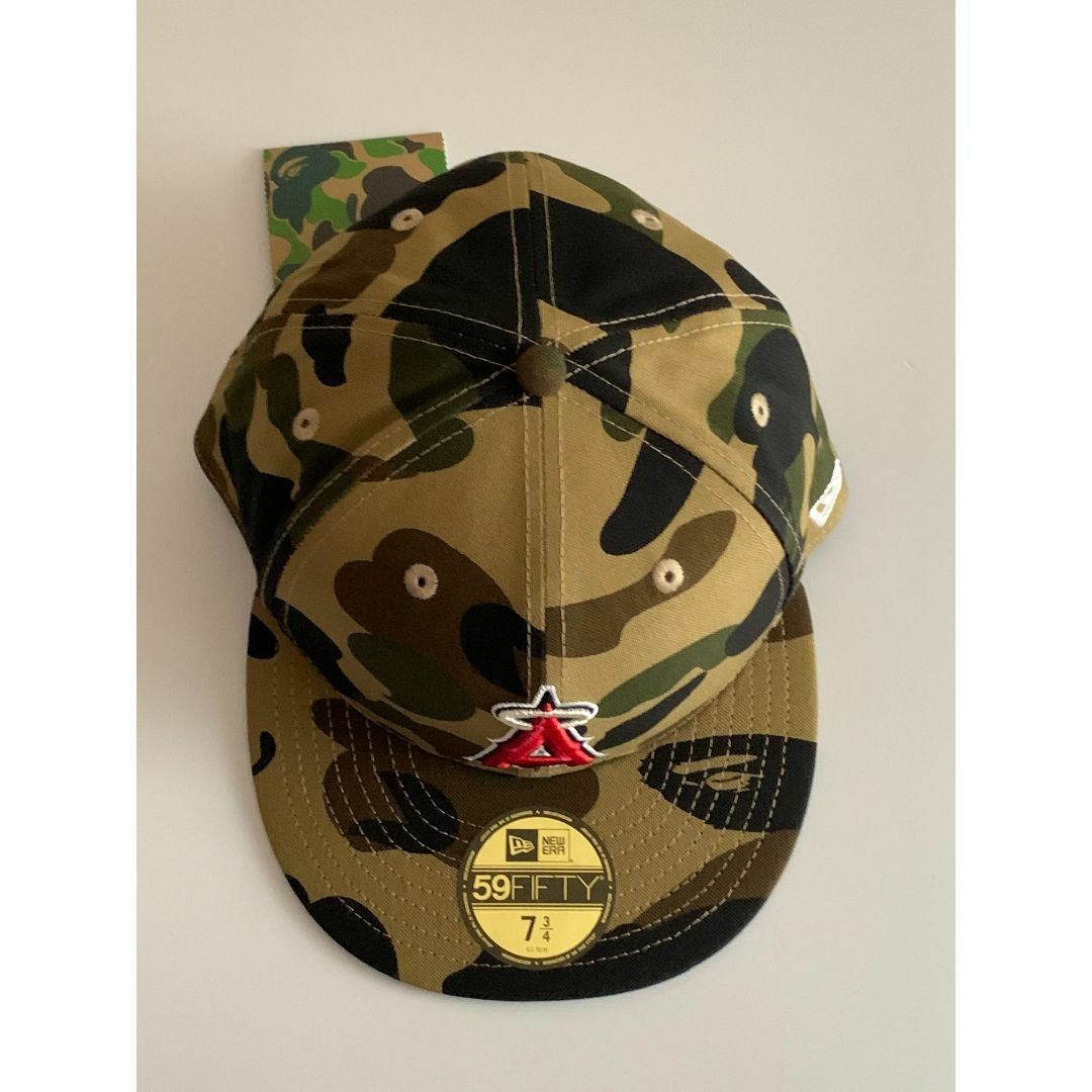 A BATHING APE(アベイシングエイプ)のBAPE x MLB x NEW ERA ANGELS 59FIFTIY CAP メンズの帽子(キャップ)の商品写真