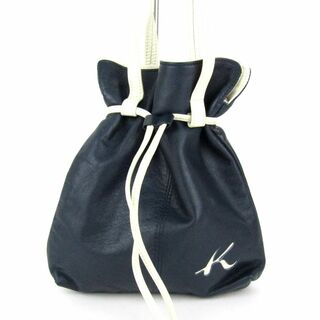 キタムラ(Kitamura)のキタムラ トートバッグ レザー バイカラー ハンドバッグ 鞄 カバン レディース ネイビー Kitamura(トートバッグ)